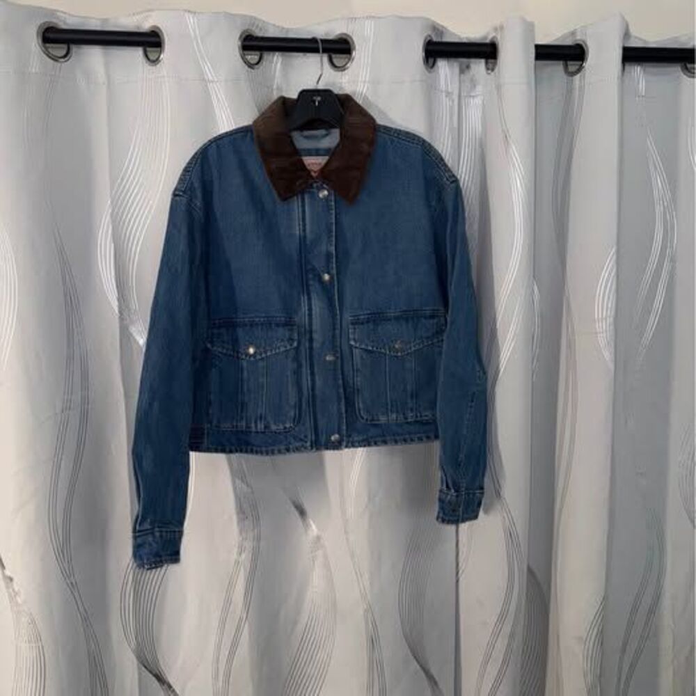 Levi Strauss & Co. Denim Jacket with Corduroy Collar